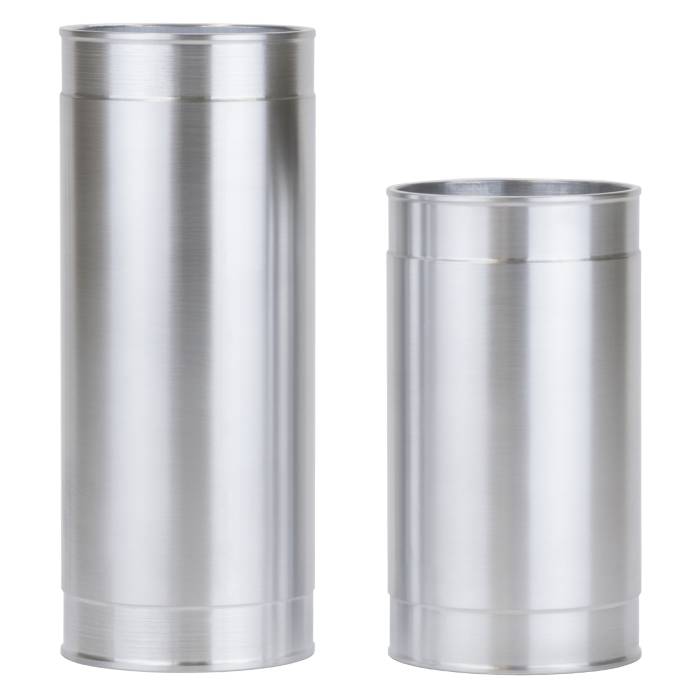 Universal 3.5" OD Polished Aluminum Straight Pipe – 12" Length, 2mm Wall – Intake/Turbo/Intercooler