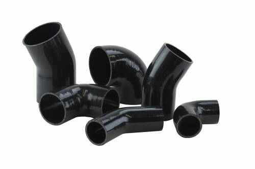 3.0 Silicone 30 Elbow, Black