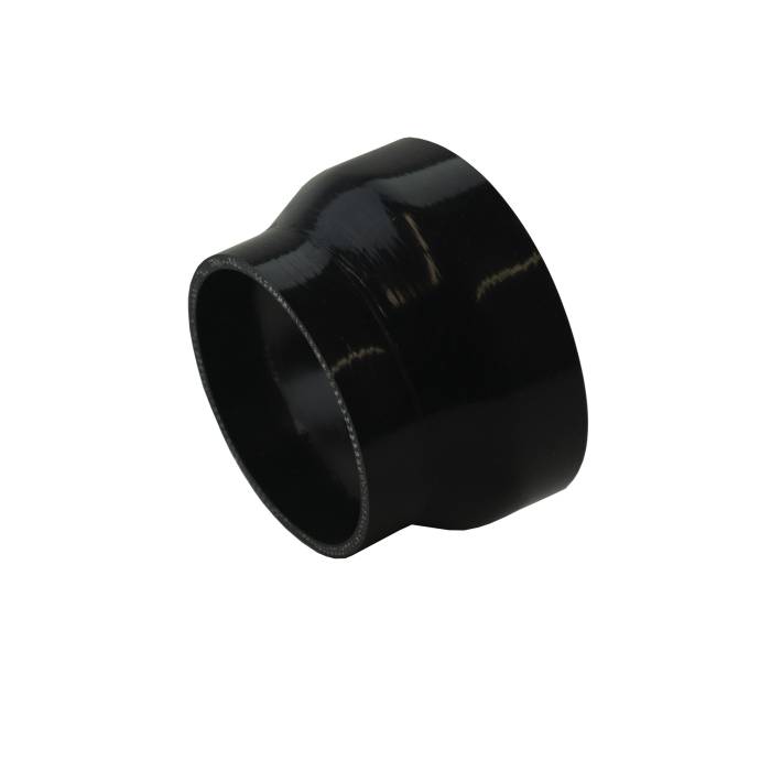 thumbnail image 2 of Black Silicone Reducer Hose, 45 Degree Elbow 76mm To 83mm – Universal Intercooler Pipe For Custom Performance Builds 2 of 2