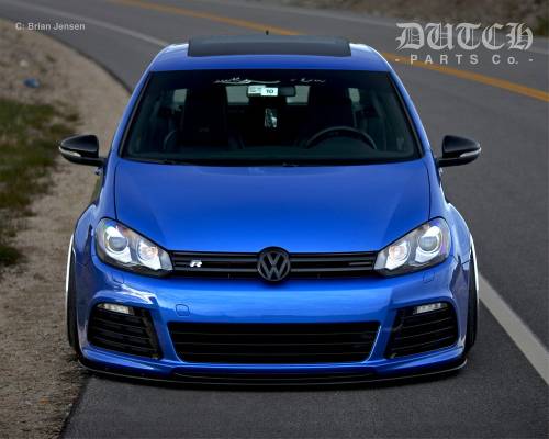 VW MK6 GOLF R FRONT BUMPER SPLITTER