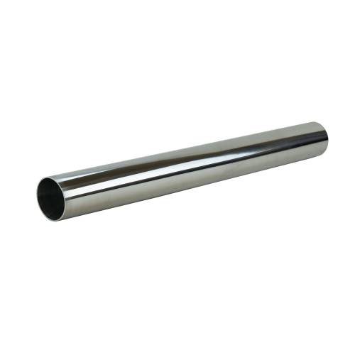 2.25" x 24" Polished Aluminum Pipe Section 
