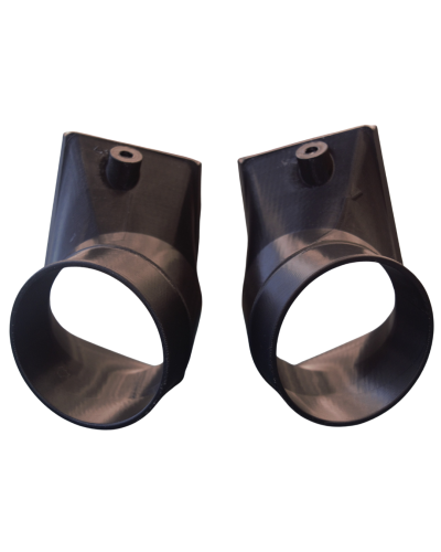 Front brake cooler ducts for Nissan 370z (set)