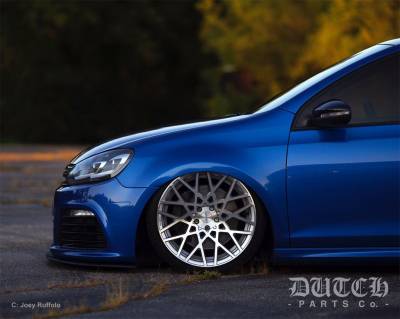VW MK6 GOLF R FRONT BUMPER SPLITTER