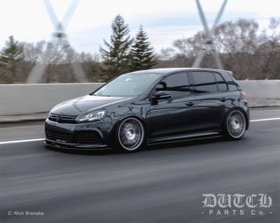 VW MK6 GOLF R SIDE SKIRT SPLITTERS