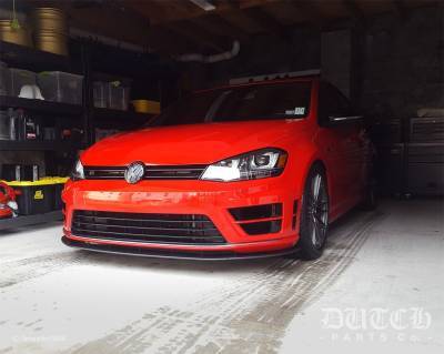 VW MK7 GOLF R FRONT BUMPER SPLITTER