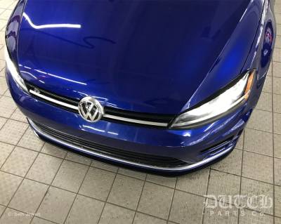 VW MK7 GOLF R FRONT BUMPER SPLITTER