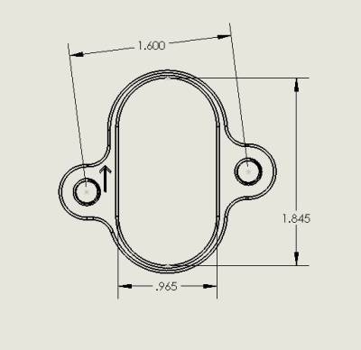 Performance MRP - Chevrolet Cruze, Sonic & Camaro Mass Air Flow Sensor Flange - Image 3