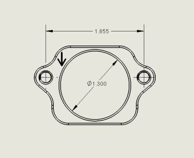 BMW E90 E91 E92 E60  Mass Air Flow Housing